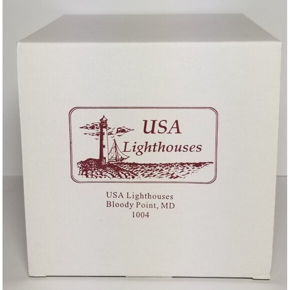 BLOODY POINT, MARYLAND LIGHTHOUSE 7.25 INCHES TALL NEW IN BOX #1004 - Picture 10 of 10